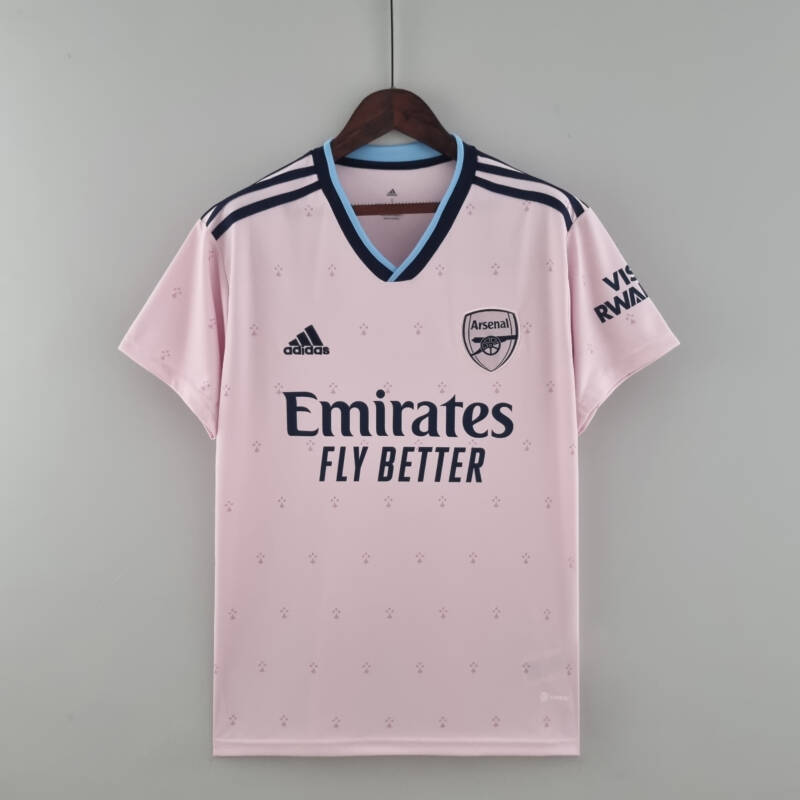 Camiseta Arsenal tercera equipación 2022-2023 frontal Camiseta Arsenal tercera equipación 2022-2023 frontal