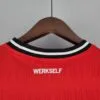 Camiseta Bayer 04 Leverkusen primera equipación 2022-2023 dorso del cuello