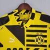 Camiseta Borussia Dortmund Pre-partido 2022-2023 cuello
