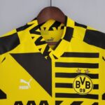 Camiseta Borussia Dortmund Pre-partido 2022-2023 cuello