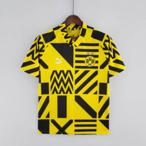 Camiseta Borussia Dortmund Pre-partido 2022-2023 frontal