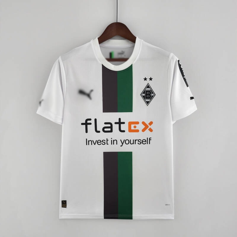 Camiseta Borussia Mönchengladbach Local 2022-2023 frontal Camiseta Borussia Mönchengladbach Local 2022-2023 frontal