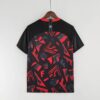 Camiseta Brasil entrenamiento Rojo-Negro 2022-2023 dorso