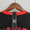 Camiseta Brasil entrenamiento Rojo-Negro 2022-2023 dorso del cuello