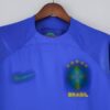 Camiseta Brasil segunda equipación 2022-2023 cuello