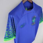 Camiseta Brasil segunda equipación 2022-2023 lateral