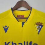 Camiseta Cádiz 2022-2023 Local cuello frontal