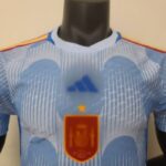 Camiseta Española segunda equipación 2022-2023 cuello