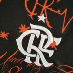 Camiseta Flamengo prepartido - Mujer 2022-2023 escudo