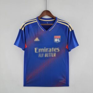 Camiseta Lyon segunda equipación 2022-2023 frontal