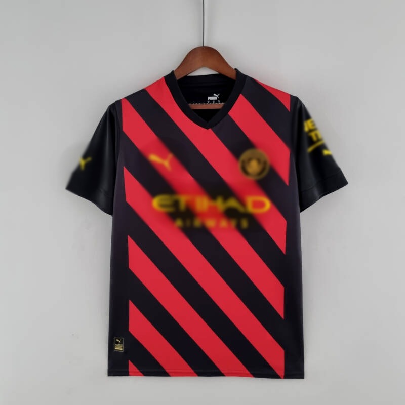 Camiseta Manchester City visitante 2022-2023 frontal Camiseta Manchester City visitante 2022-2023 frontal