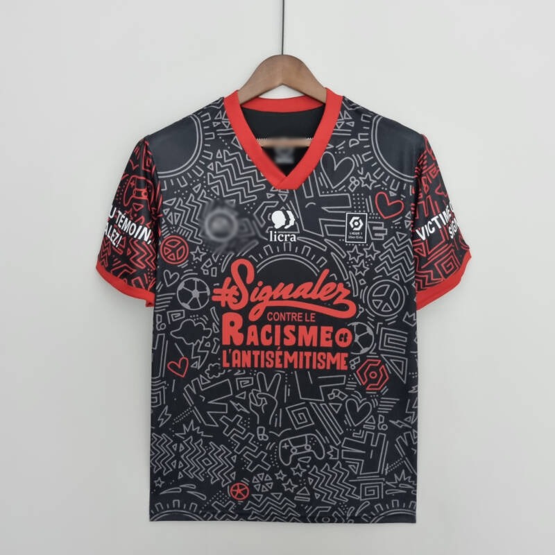 Camiseta PSG edición especial Anti-racismo 2022 frontal Camiseta PSG edición especial Anti-racismo 2022 frontal