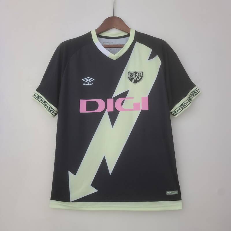 Camiseta Rayo Vallecano tercera equipación 2022-2023 frontal Camiseta Rayo Vallecano tercera equipación 2022-2023 frontal