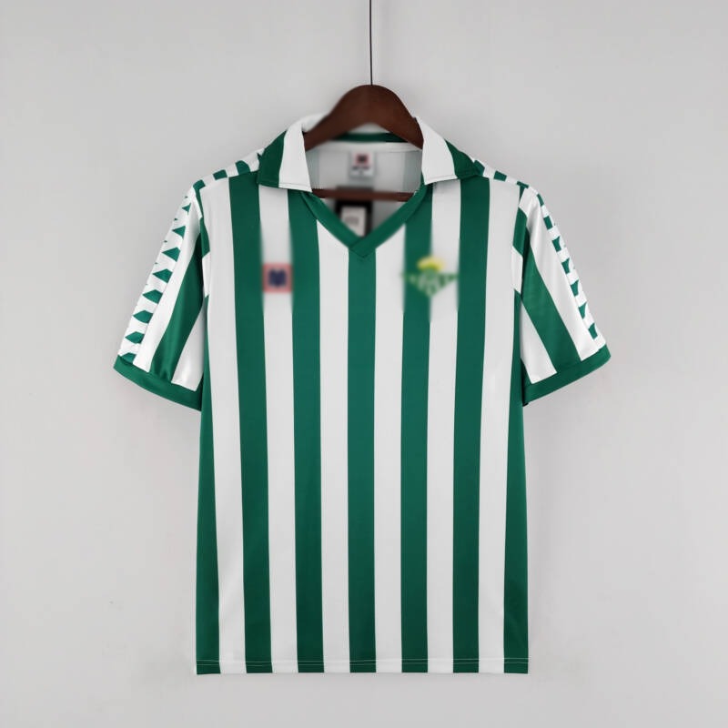 Camiseta Retro Real Betis 82-85 frontal Camiseta Retro Real Betis 82-85 frontal