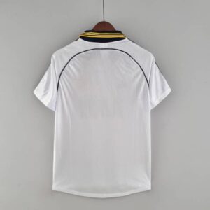 Camiseta Retro Real Madrid primera equipación 2000 dorso