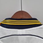 Camiseta Retro Real Madrid primera equipación 2000 dorso del cuello