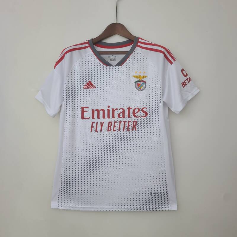 Camiseta SL Benfica tercera equipación 2022-2023 frontal Camiseta SL Benfica tercera equipación 2022-2023 frontal