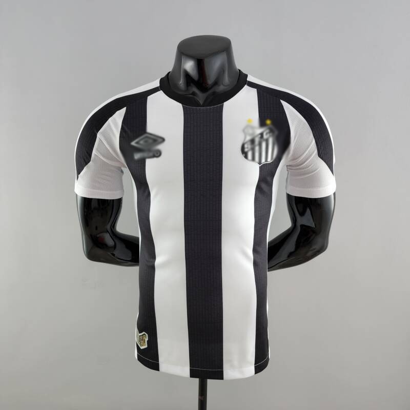 Camiseta Sanatos FC segunda equipación 2022-2023 versión jugador frontal Camiseta Santos FC segunda equipación 2022-2023 versión jugador frontal