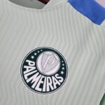 Camiseta Treino Palmeiras 2022-2023 verde claro escudo
