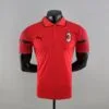 Polo AC Milán 2022-2023 Rojo frontal