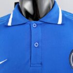 Polo PSG Azul 2022-2023 cuello