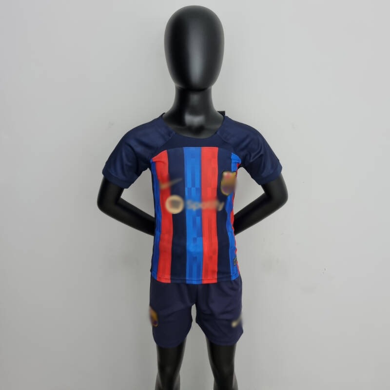 camiseta niño primera equipacion barcelona 2022-2023 Conjunto barcelona 2023