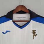 Camiseta Atalanta Visitante 2022-2023 cuello frontal
