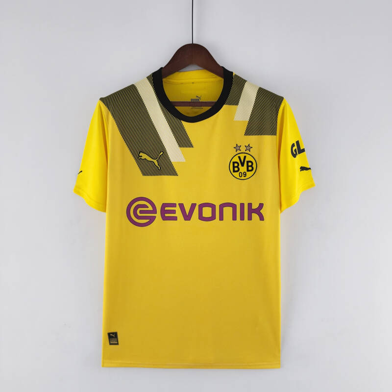 Camiseta Borussia Dortmund tercera equipación 2022-2023 frontal Camiseta Borussia Dortmund tercera equipación 2022-2023 frontal