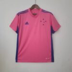 Camiseta Cruzeiro Outubro rosa 2022-2023 frontal