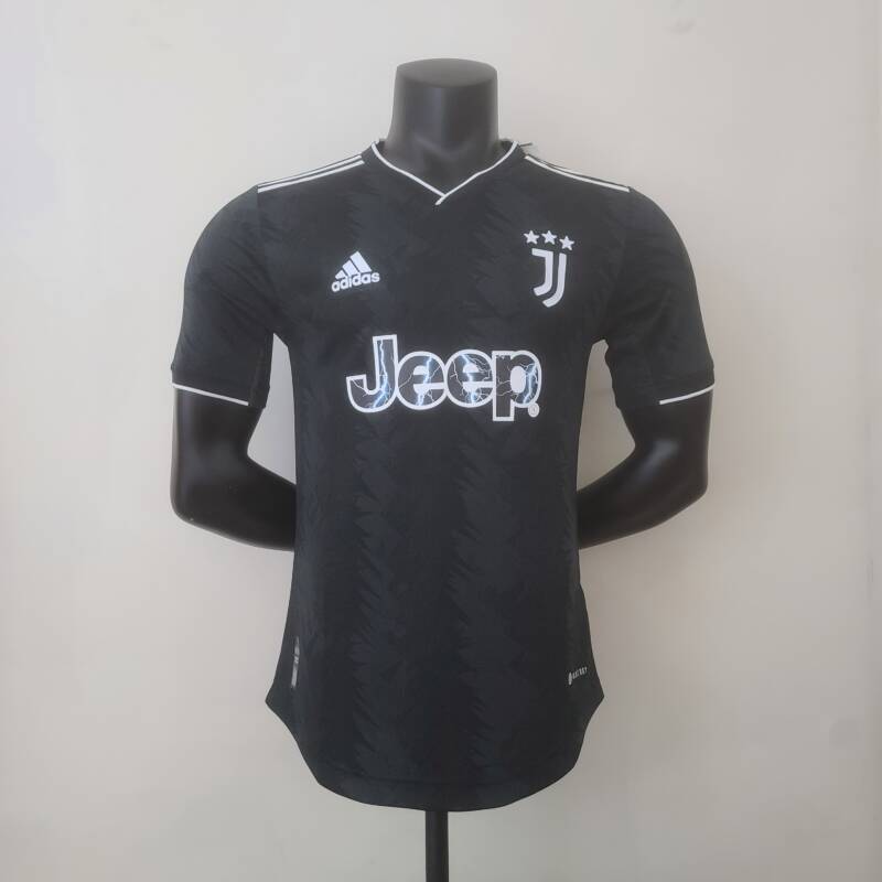 Camiseta Juventus segunda equipación 2022-2023 - Versión jugador frontal Camiseta Juventus segunda equipación 2022-2023 - Versión jugador frontal