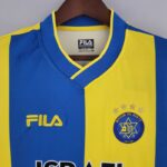 Camiseta Maccabi Haifa Local 2022-2023 cuello frontal