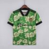 Camiseta Manchester United Edición Especial 2022-2023 rosa-verde frontal