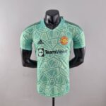 Camiseta Manchester United Portero- verde 2022-2023 versión jugador frontal