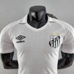 Camiseta Santos FC Local 2022-2023 - Versión jugador cuello frontal