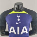 Camiseta Tottenham segunda equipación 2022-2023 - versión jugador cuello frontal