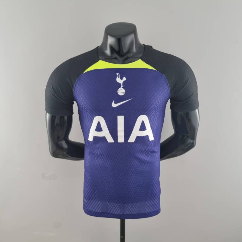 Camiseta Tottenham segunda equipación 2022-2023 - versión jugador frontal Camiseta Tottenham segunda equipación 2022-2023 - versión jugador frontal
