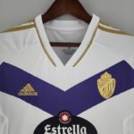 Camiseta Valladolid tercera equipación 2022-2023 cuello frontal