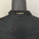 Camiseta AC Milan x Koché cuarta equipación 2022-2023 - Versión jugador dorso del cuello