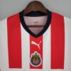 Camiseta Chivas de Guadalajara primera equipación 2022-2023 cuello frontal
