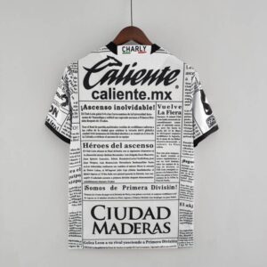 Camiseta Club León segunda equipación 2022-2023 dorso
