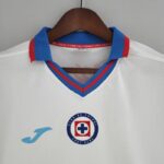Camiseta Cruz Azul segunda equipación 2022-2023 cuello frontal