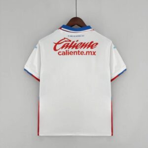 Camiseta Cruz Azul segunda equipación 2022-2023 dorso