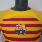 Camiseta FC Barcelona cuarta equipación 2022-2023 - Versión jugador cuello frontal