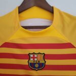 Camiseta FC Barcelona cuarta equipación 2022-2023 cuello frontal