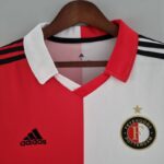 Camiseta Feyenoord primera equipación 2022-2023 cuello frontal