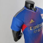 Camiseta Lyon segunda equipación 2022-2023 - versión jugador lateral hombro