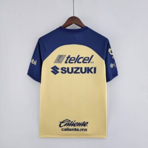 Camiseta Pumas UNAM segunda equipación 2022-2023 dorso
