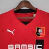 Camiseta Stade Rennais primera equipación 2022-2023 cuello frontal