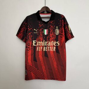 Camiseta del AC Milan x Koché cuarta equipación 2022-2023 frontal