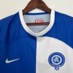 camiseta atlético de madrid azul y blanco cuello redondo
